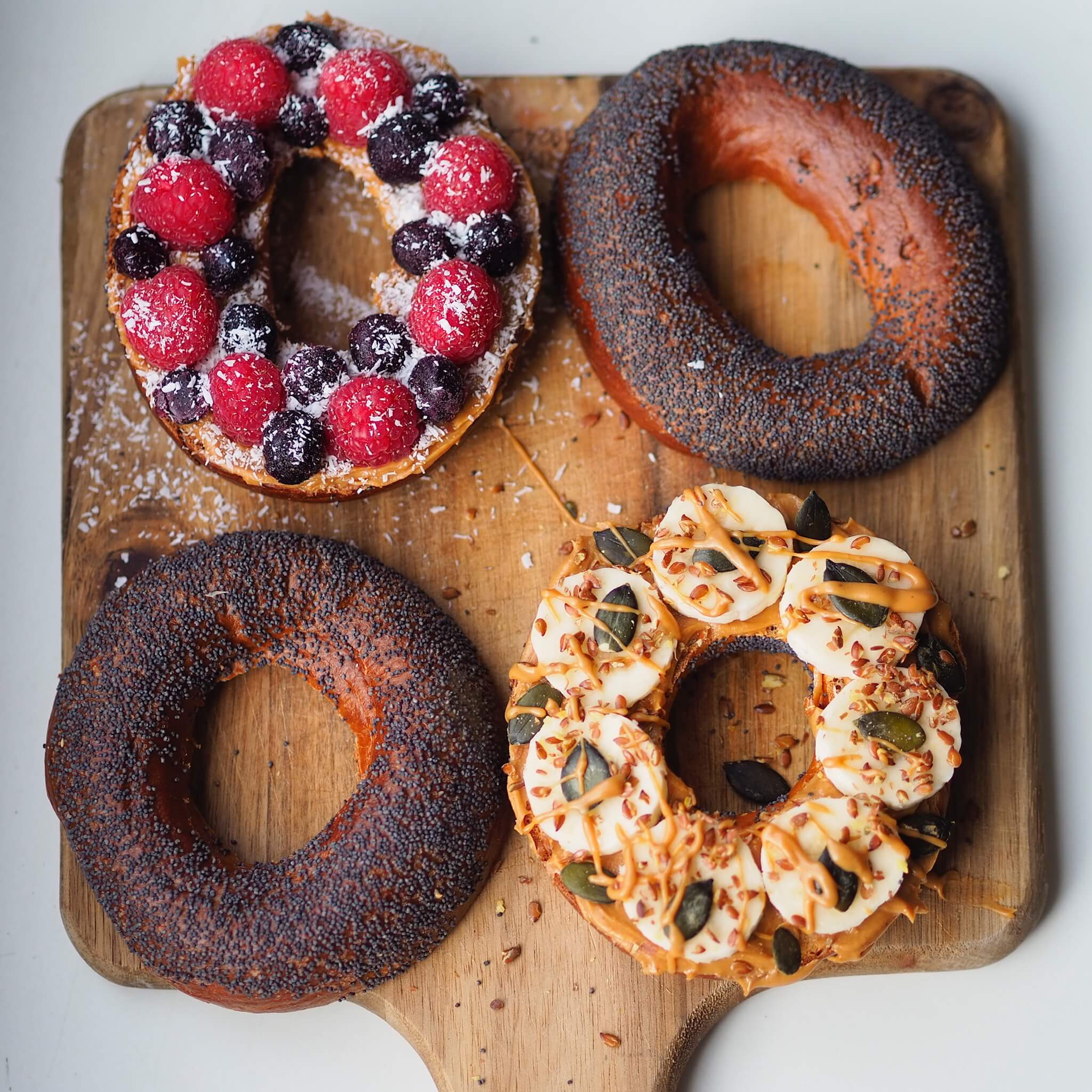 Sweet Bagel in 2 Varianten