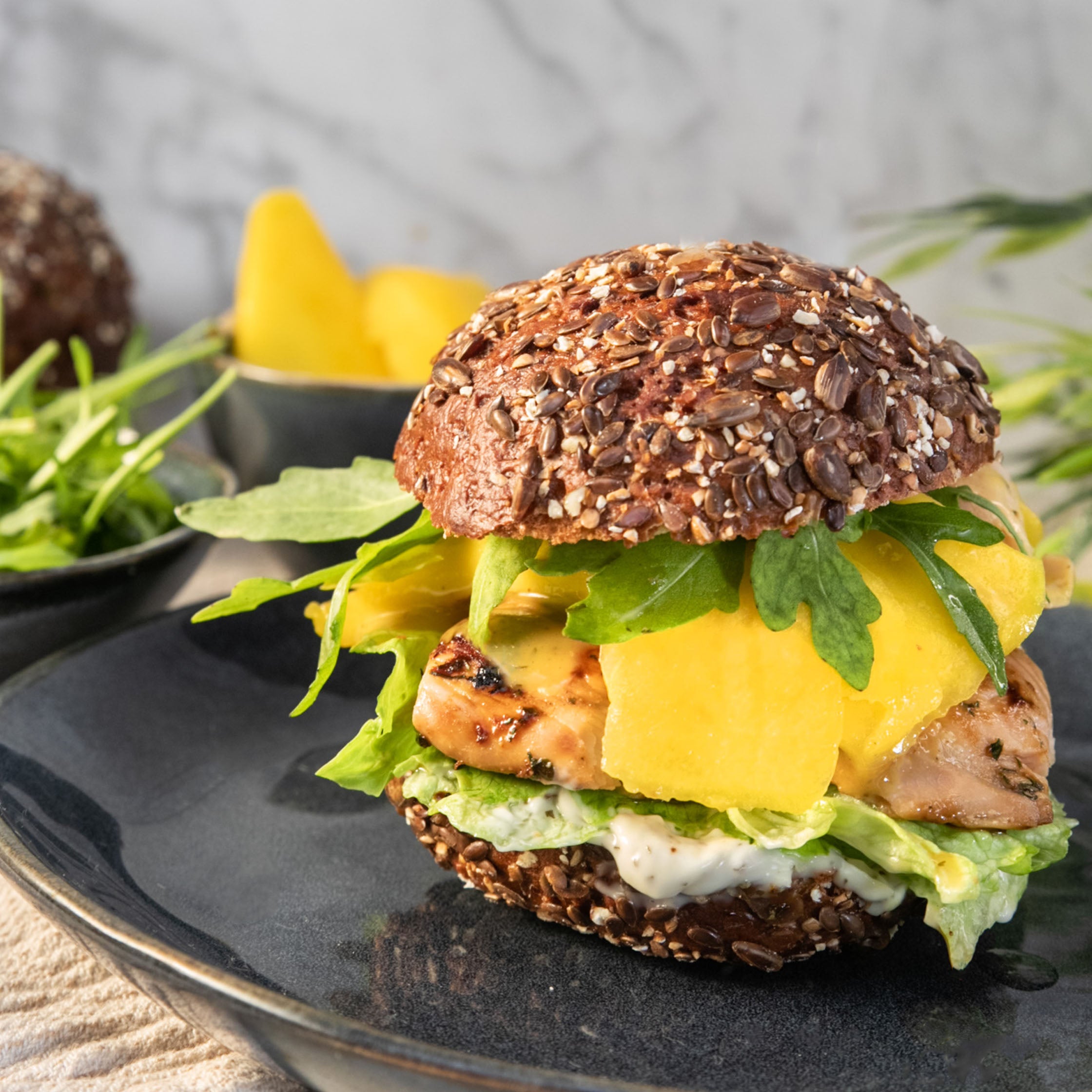 High Protein Brötchen Vollkorn