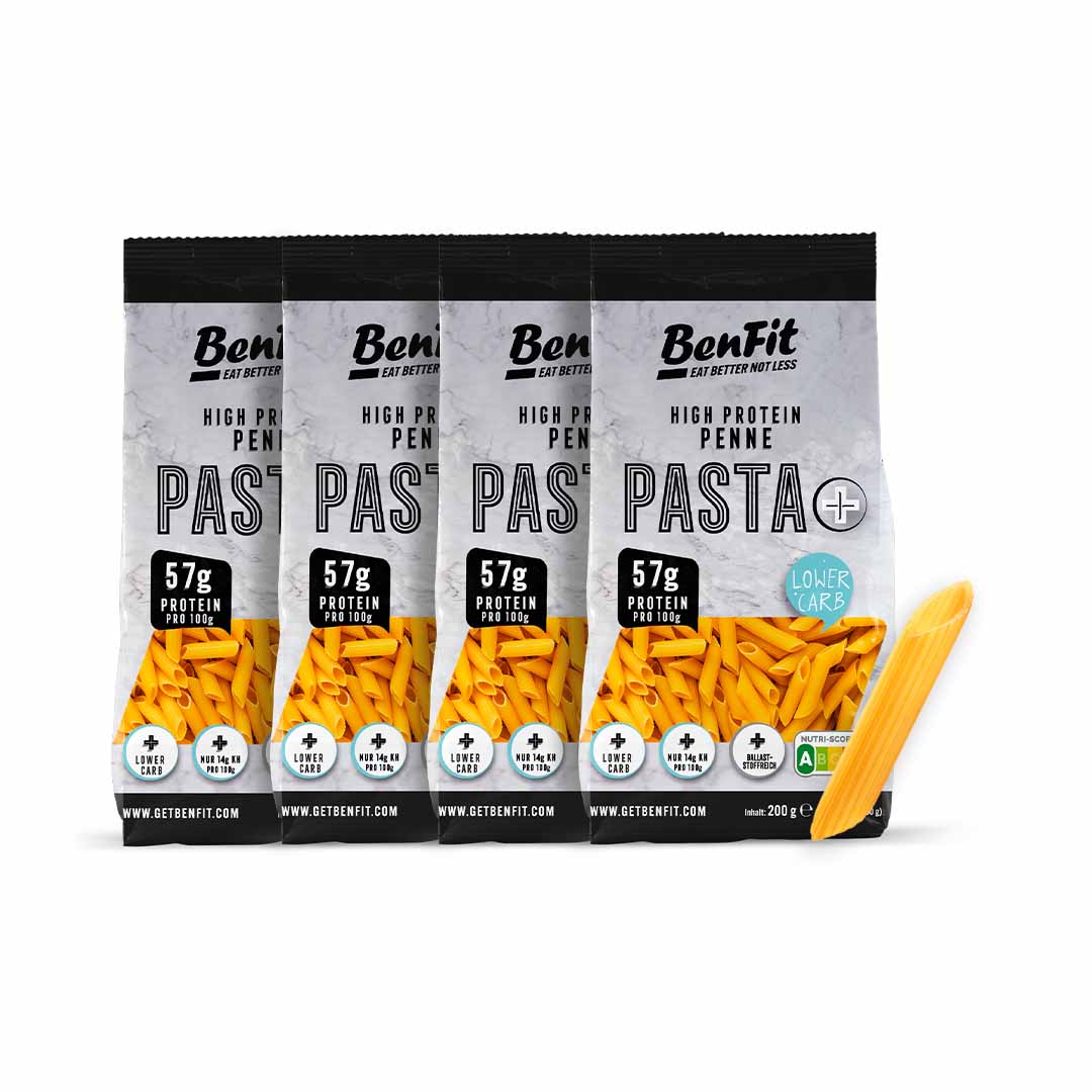 High Protein Penne von BenFit mit 57g Protein auf 100g