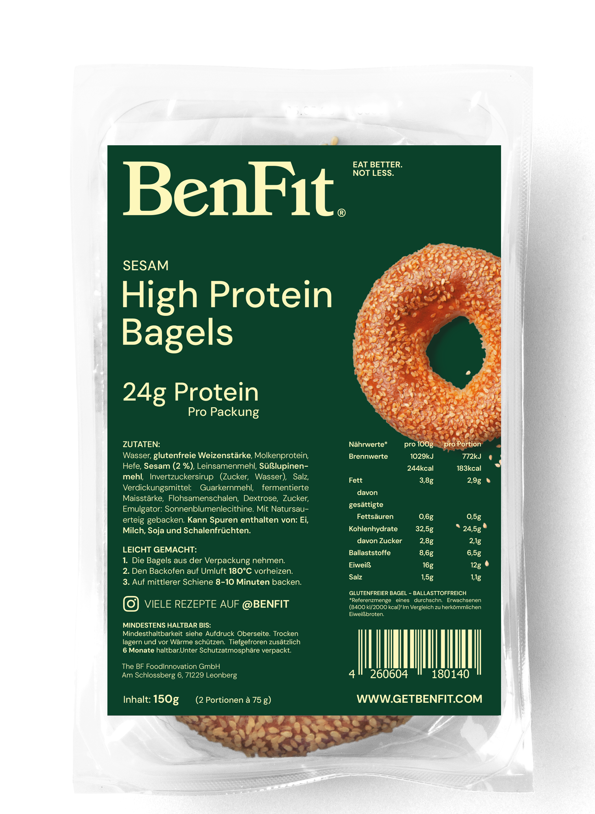 High Protein Bagel Kennenlernpaket (glutenfrei)