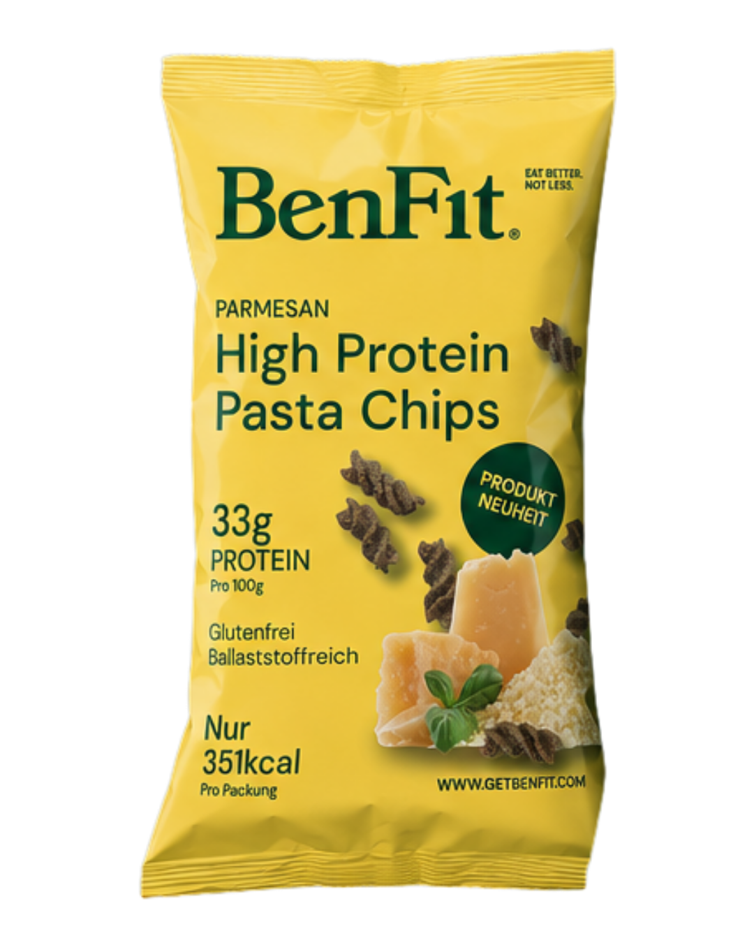 High Protein Pasta Chips Parmesan