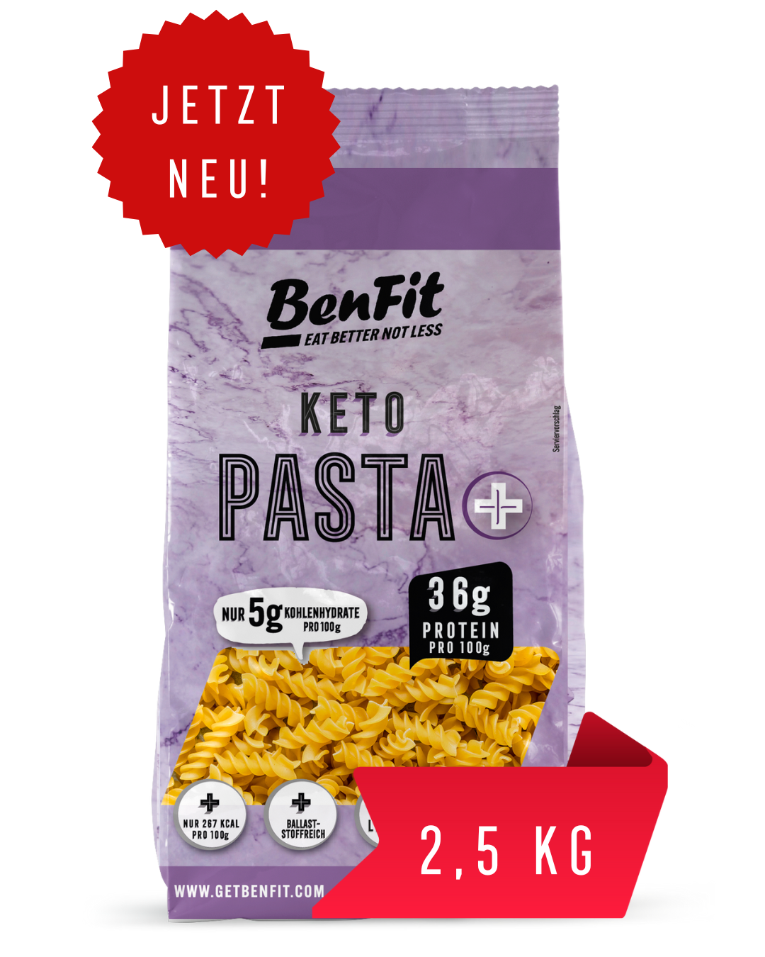 Keto Fusilli 2,5 kg