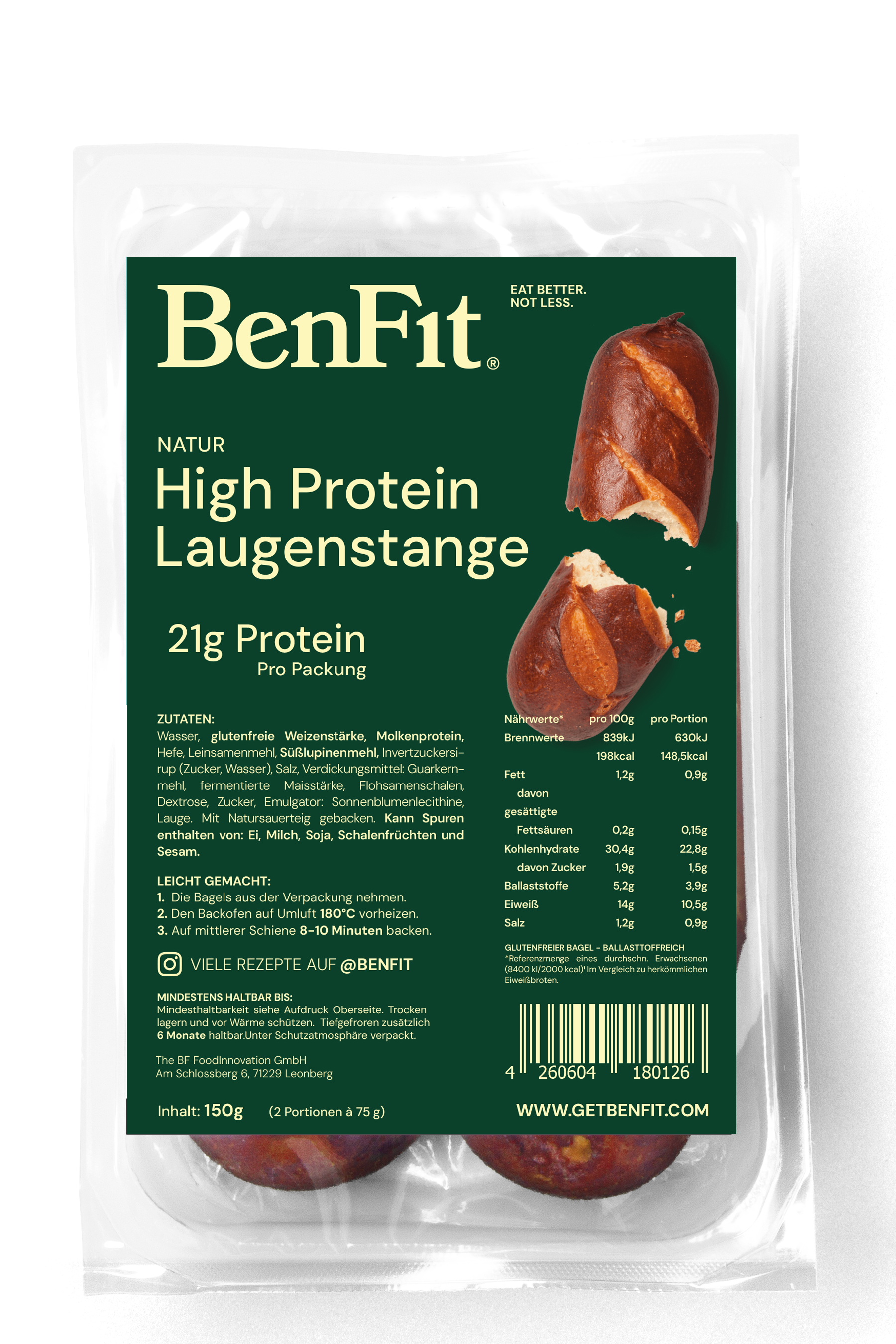 High Protein Laugenstangen