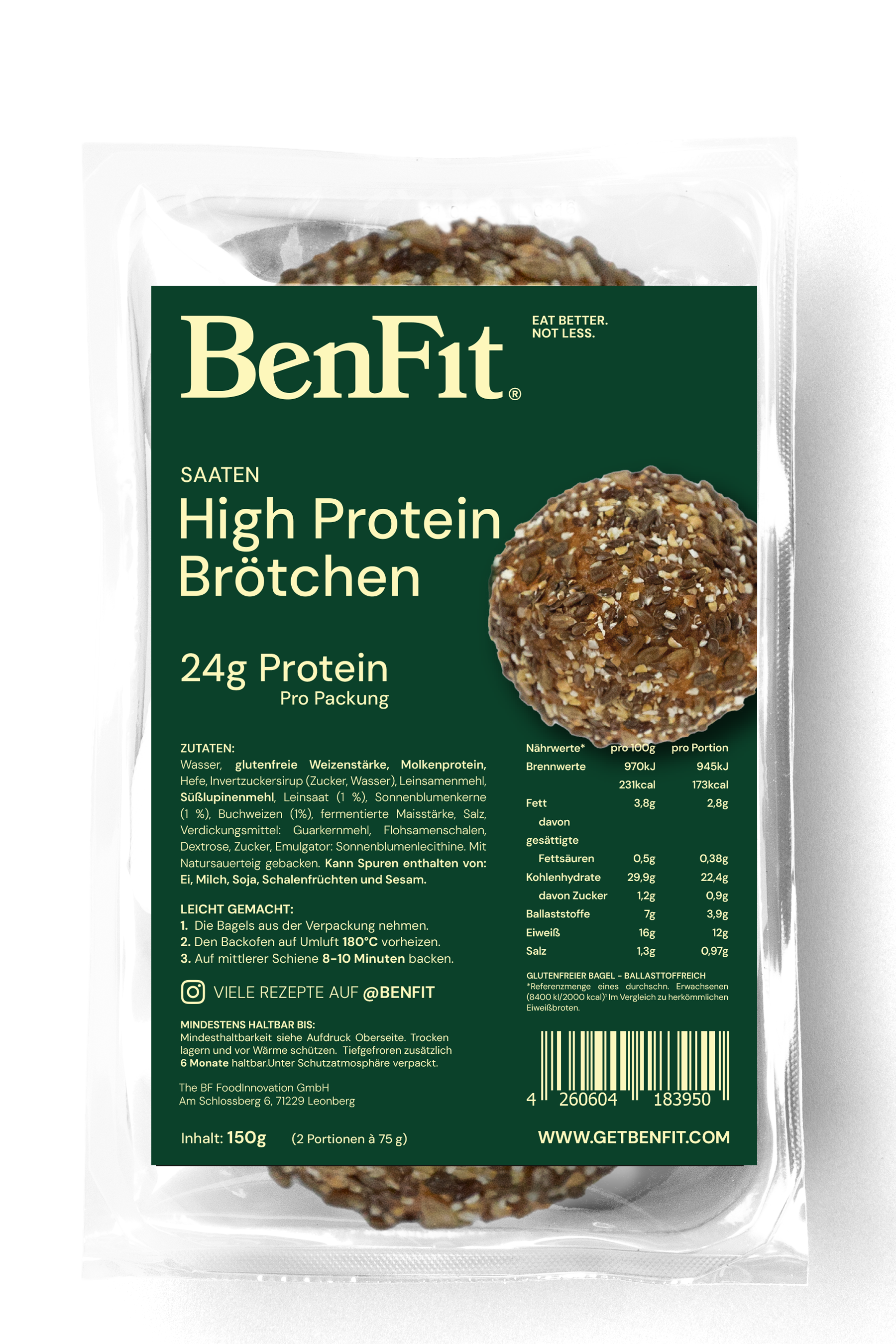 High Protein Brötchen Vollkorn