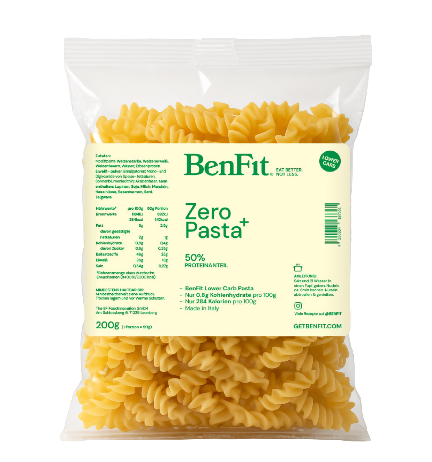 BenFit Pasta Kennenlernpaket
