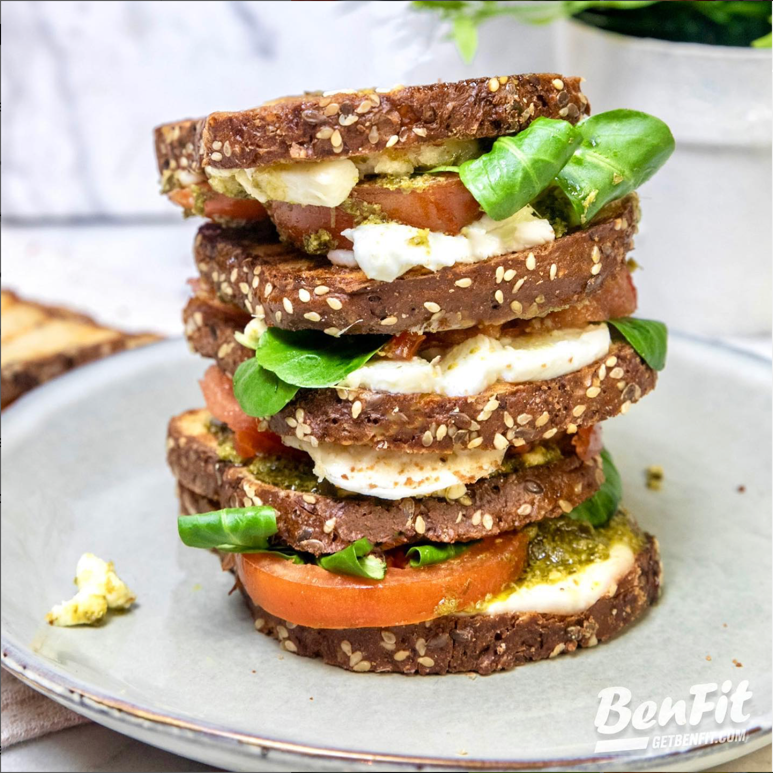 High Protein Toast Vollkorn