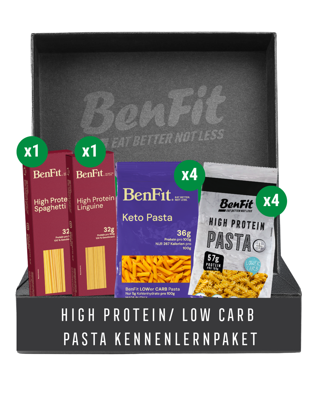 High Protein/Low Carb Pasta Kennenlernpaket