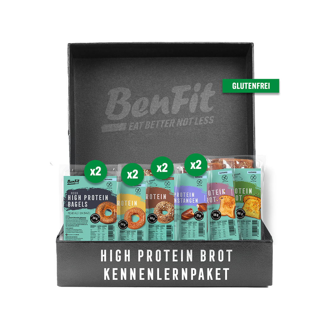 High Protein Brot Kennenlernpaket (glutenfrei)