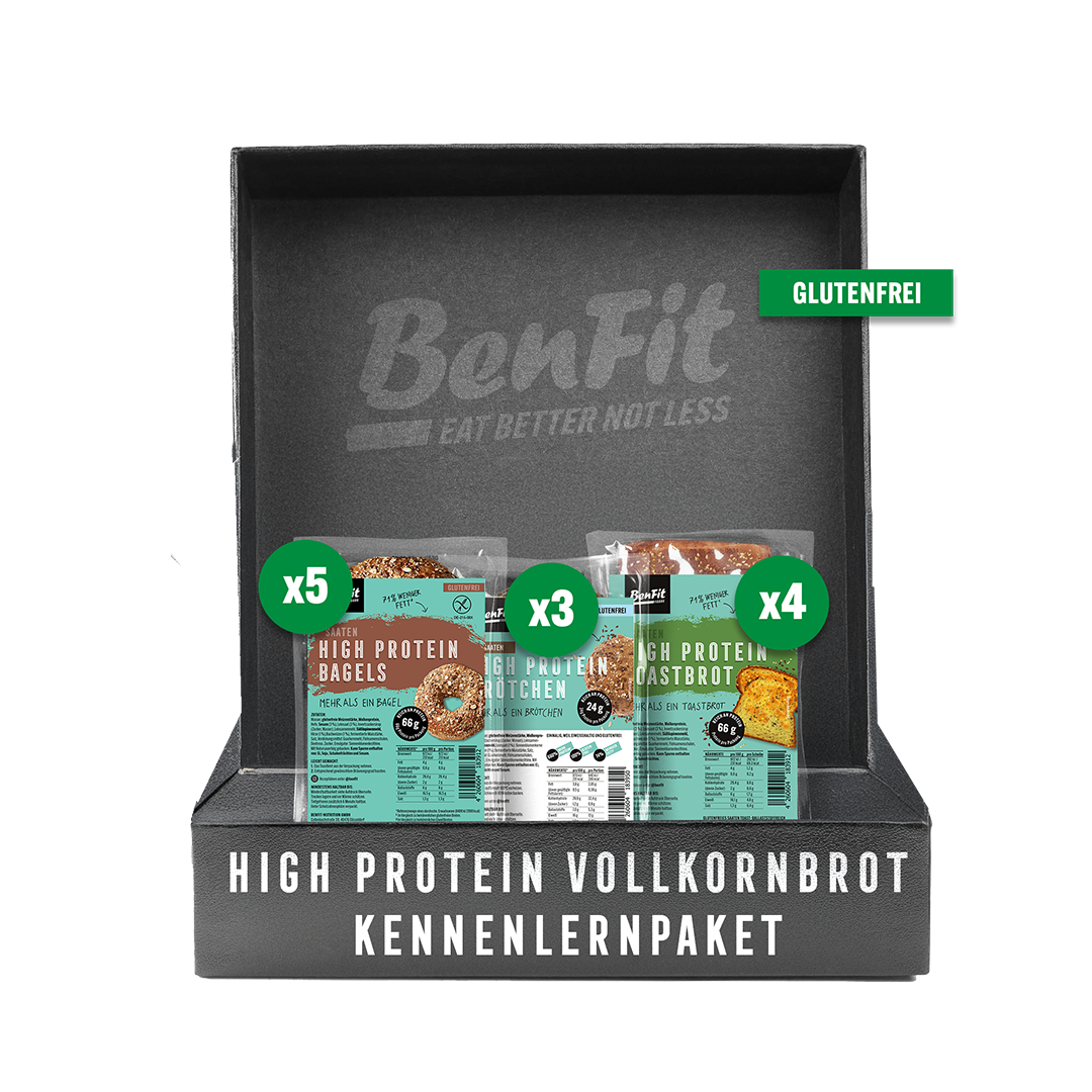 High Protein Vollkornbrot Kennenlernpaket (glutenfrei)