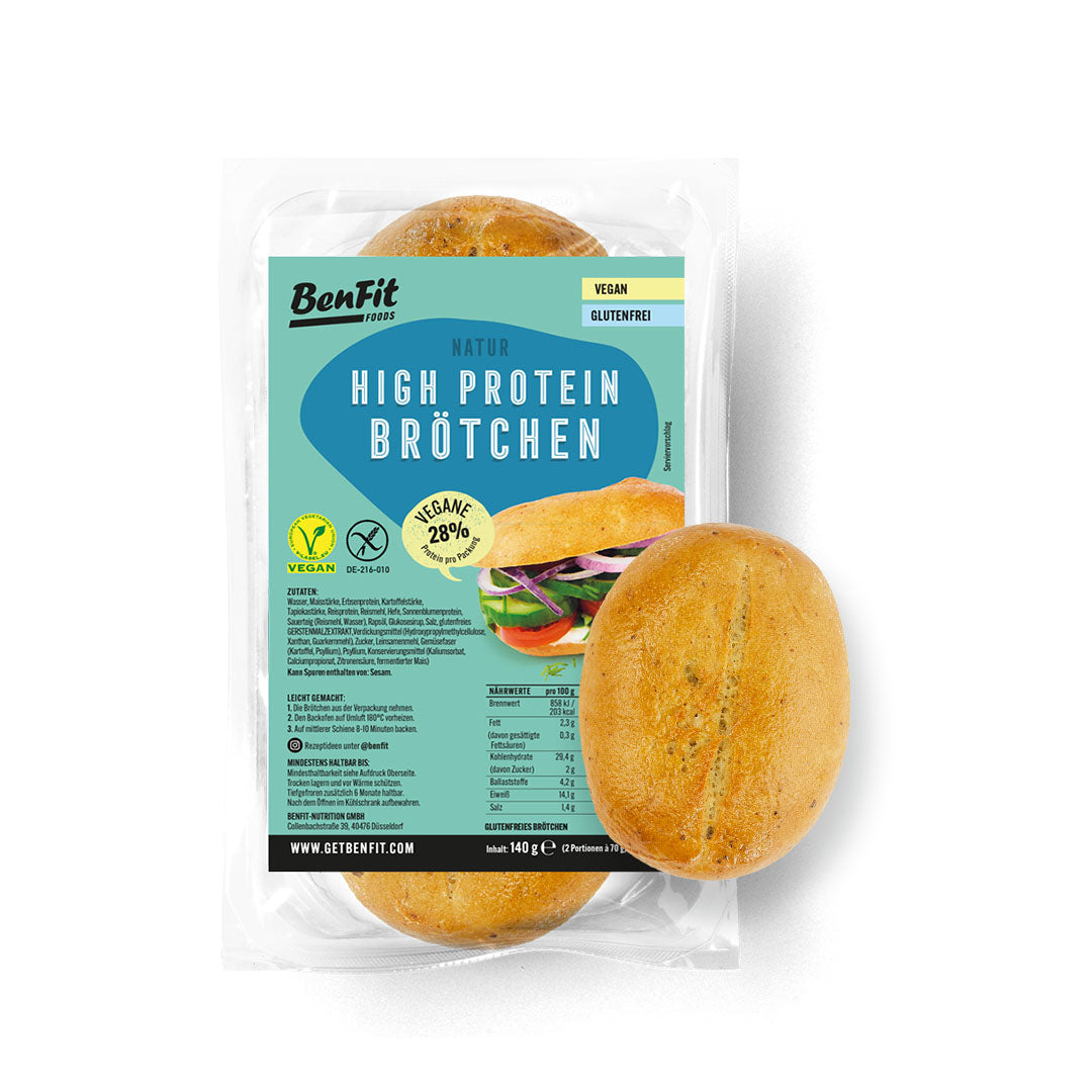 High Protein Brötchen (vegan)