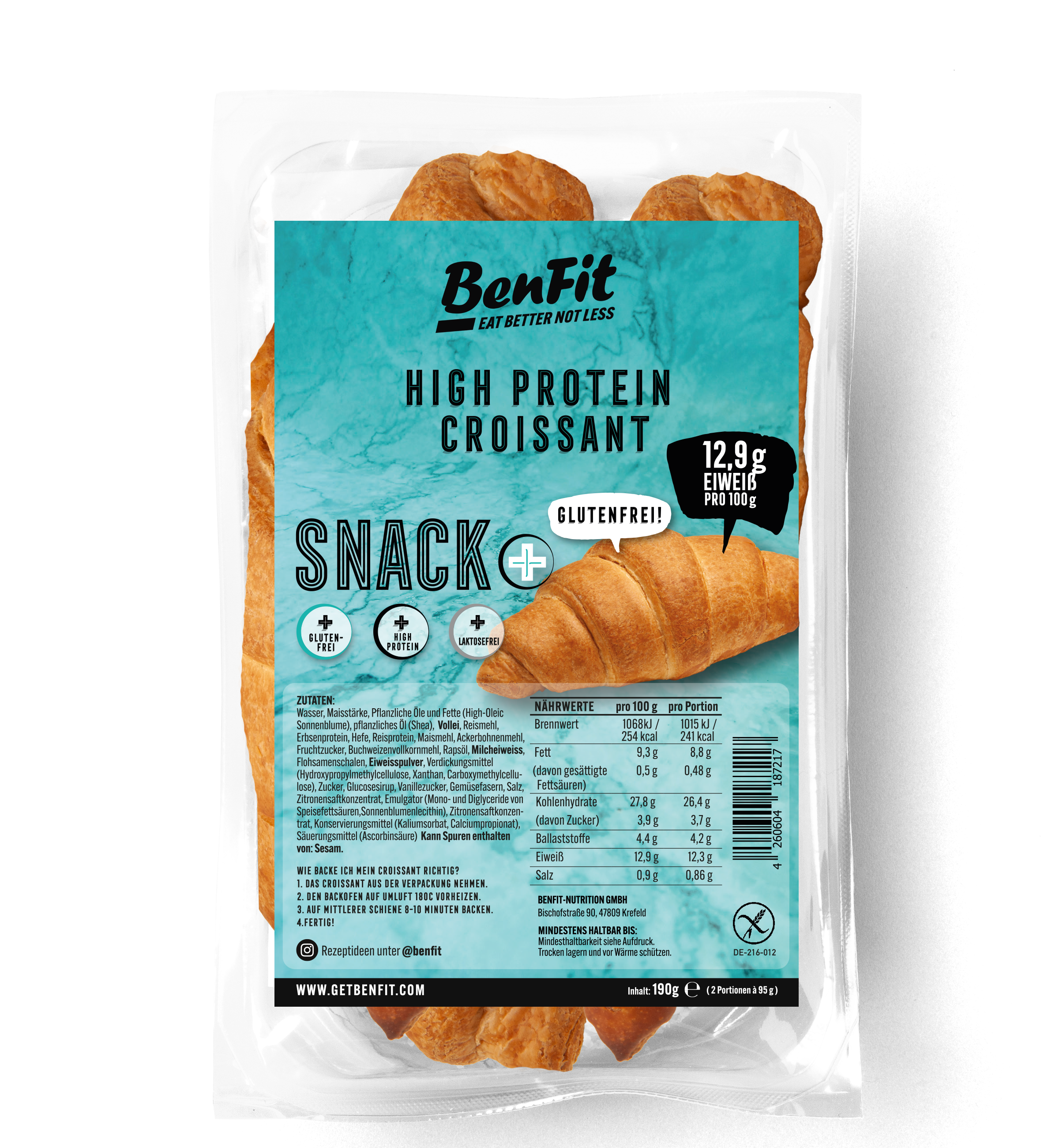 7 packs of Protein Bagel Sesame (gluten-free)